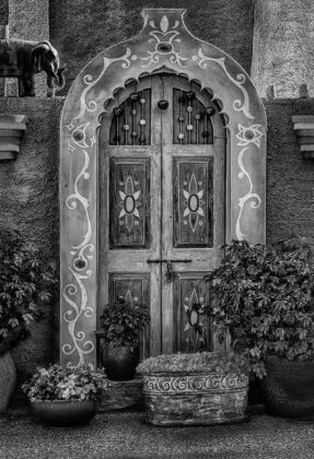 Featured Art: DECKED OUT DOOR by Joan Lobianco [Courtesy photo]