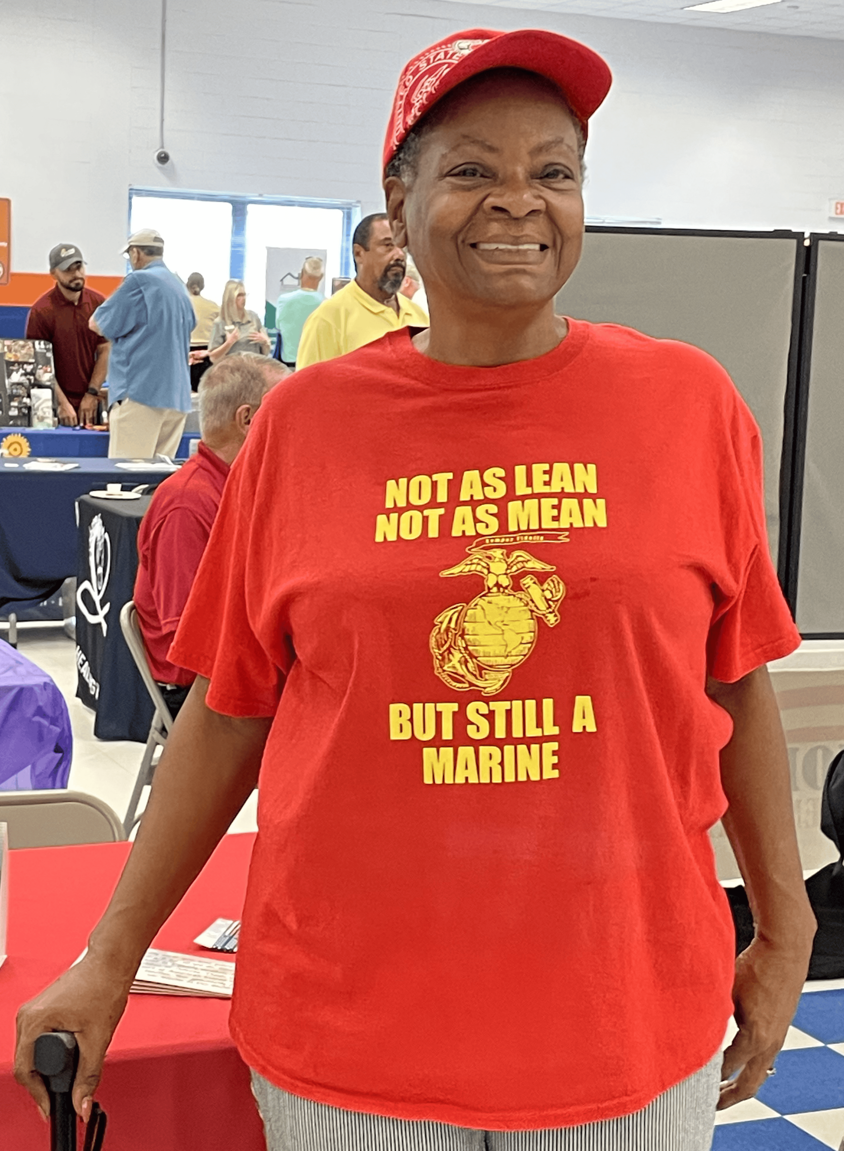 Norma Dumas, Marine Corps veteran