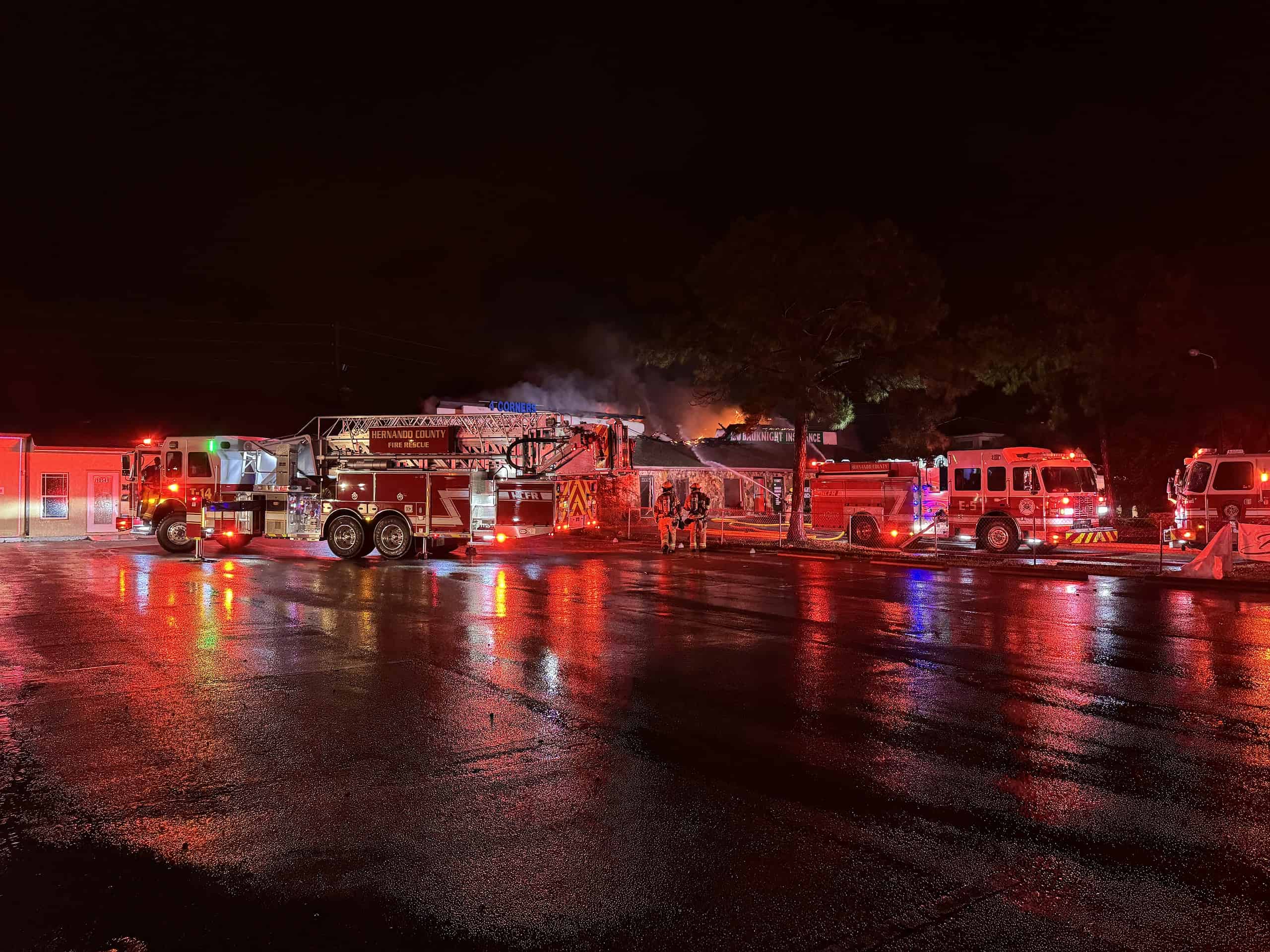 HCFR responds to the 11000 block of Spring Hill drive on Aug. 5, 2024. Credit: HCFR