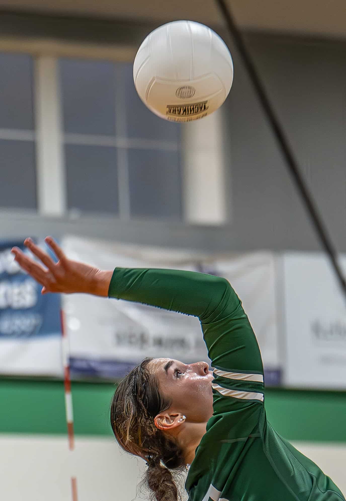 Weeki Wachee High's Marlee Schumacher focuses before scoring a game-winning goal against Springstead High on Tuesday at Weeki Wachee High. (Photo by JOE DiCRISTOFALO)