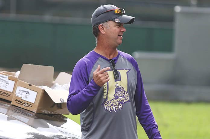 Coach Tim Sims [Hernando Sun file photo from 8/8/2020]