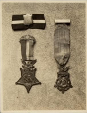 Medals of Honor worn by Dr. Mary Walker. [Photo courtesy of Drexel University Legacy Center, College of Medicine]