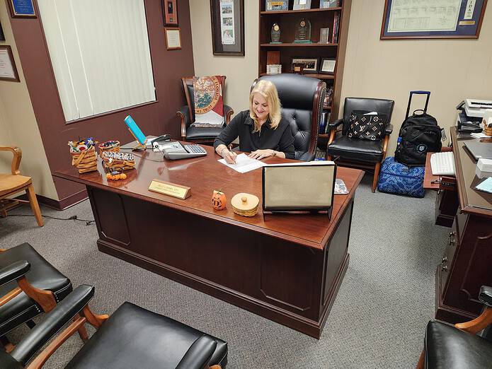 Sally Daniel, CFC, outgoing Hernando County Tax Collector [Credit: Austyn Szempruch]