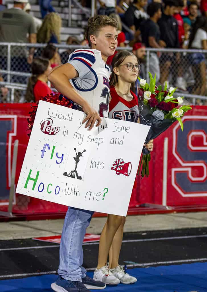 Springstead student's proposal to HOCO. (Photo by Hanna Maglio)