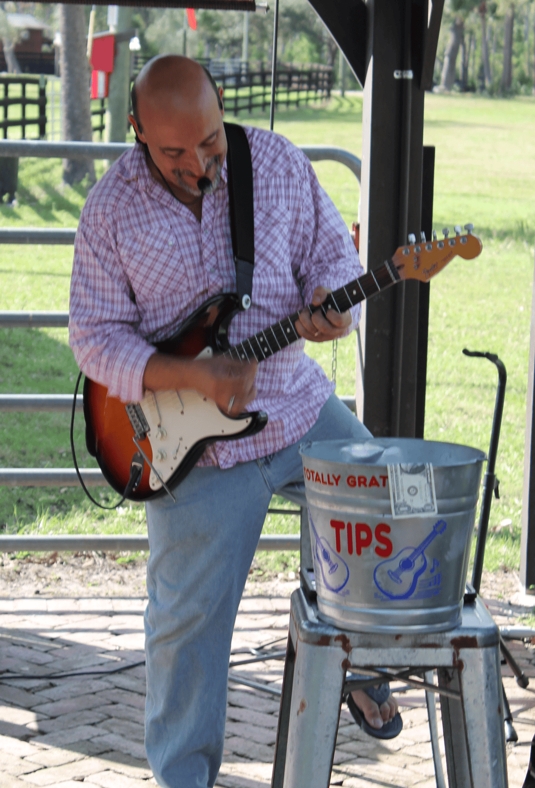 Musician Darrell Sikes [Photo courtesy of Hernando County Women Veterans]