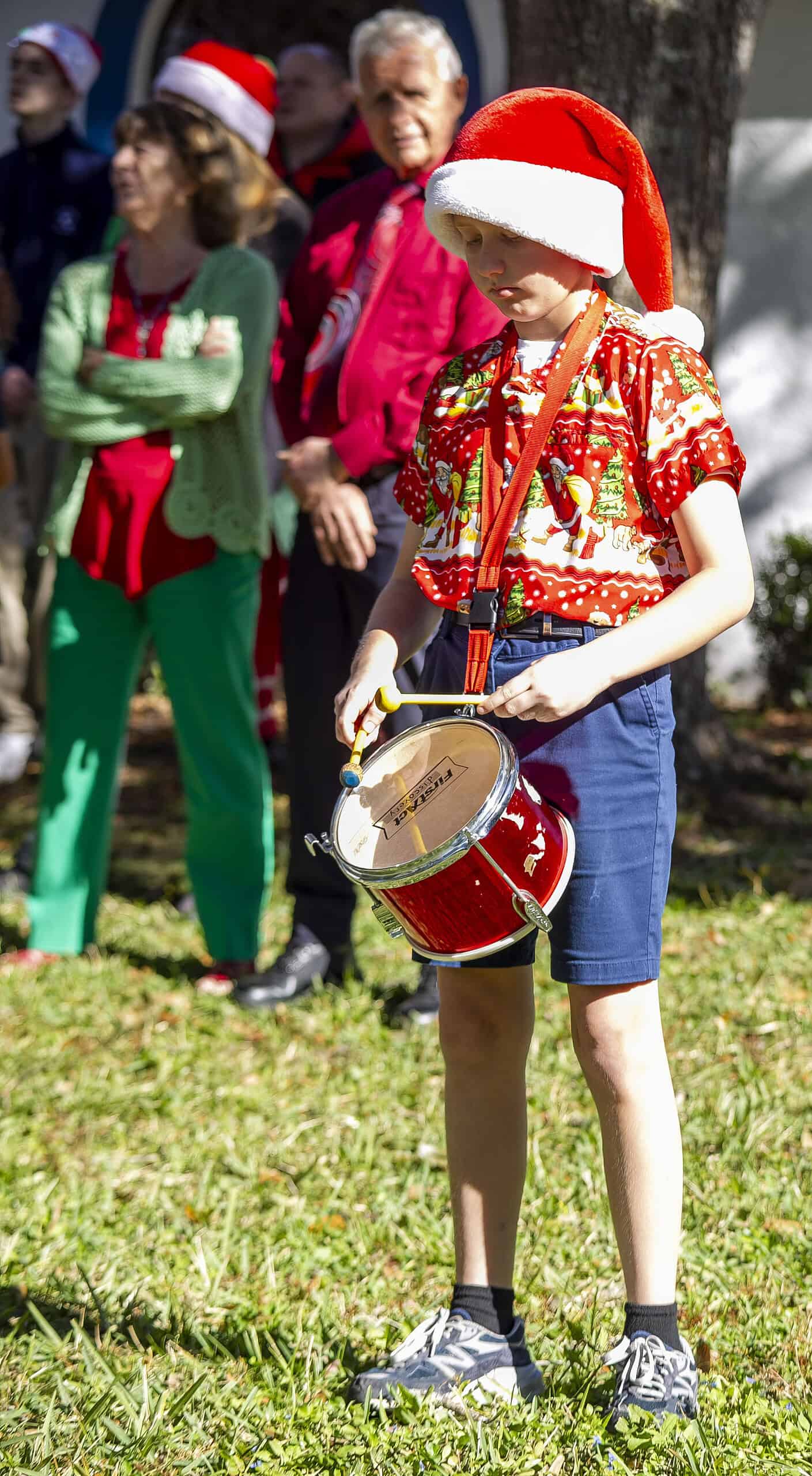 Wider Horizons Students caroling