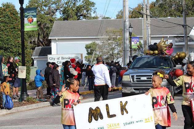 Martin Luther King Jr. Parade in Brooksville, January 20, 2025. [Photo by Max Maglio]