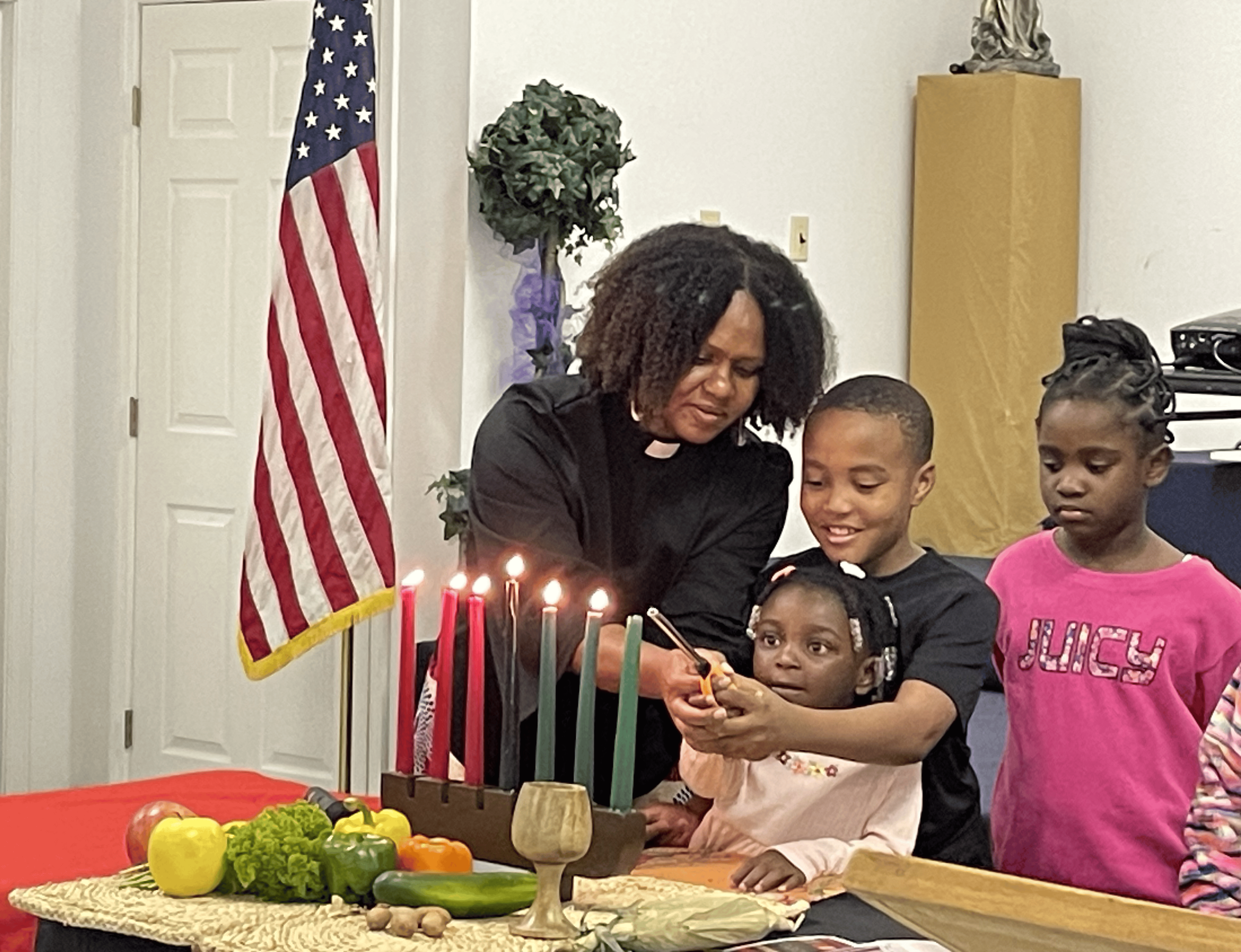 (L-R) Pastor Taylor, Sole' Fogle, Marquon Hart, Cali Sanders [Photo by Sarah Nachin]