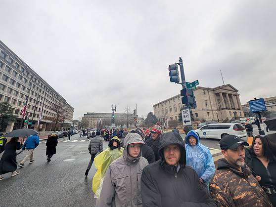 Washington, D.C., Jan. 20, 2025. [Credit: Hanna Fox Maglio]