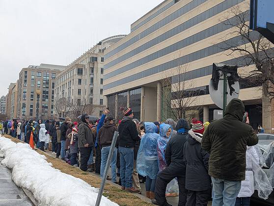 Washington, D.C., Jan. 20, 2025. [Credit: Hanna Fox Maglio]