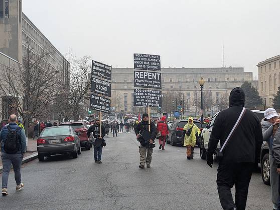 Washington, D.C., Jan. 20, 2025. [Credit: Hanna Fox Maglio]