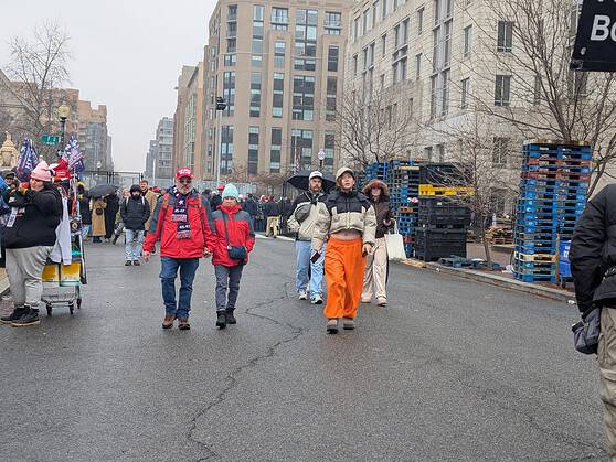 Washington, D.C., Jan. 20, 2025. [Credit: Hanna Fox Maglio]