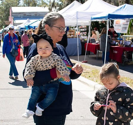 Locals of all ages came out to enjoy our community’s first Booksville event on January 25, 2025. [Photo by Jenifer Truitt]